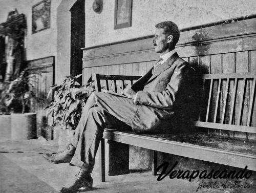 Carlos Hugo Sarg, en el Club Alemán, Cobán Alta Verapaz, Guatemala
1914-30 aprox