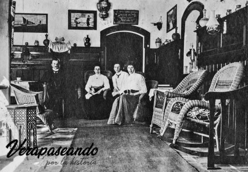 Familia Thomae en el Club Aleman,Carlos(Chito) Thomae.
1914-1930 aprox