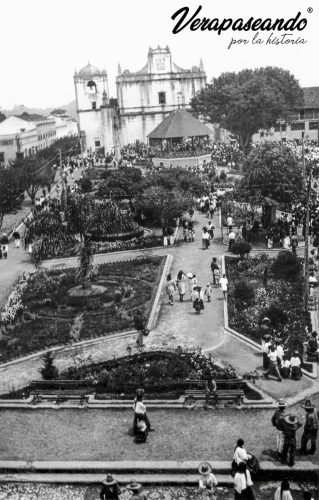 Procesión de Viernes Santo en Cobán.1938
