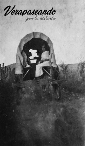 Carreta de bueyes por Baja Verapaz1890-1920 aprox