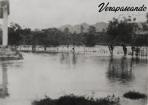 Inundación del templo Minerva, Cobán, A.V
1935-45 aprox