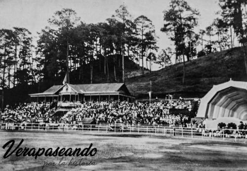 Inauguración de la concha acústica del Estadio Verapaz 1938
