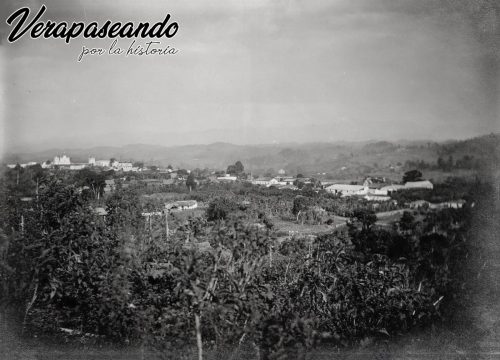 Cobán visto desde Saclac posiblemente1905-15 aprox