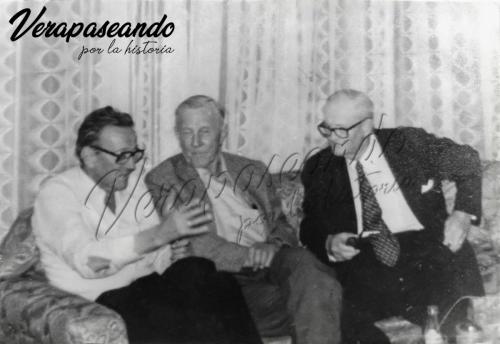 Teodoro Fedderson, Juan Peterson y Hugo Droege
