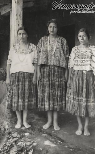 Teodora, Lidia Raquel y Teresa Alvarado Pérez
