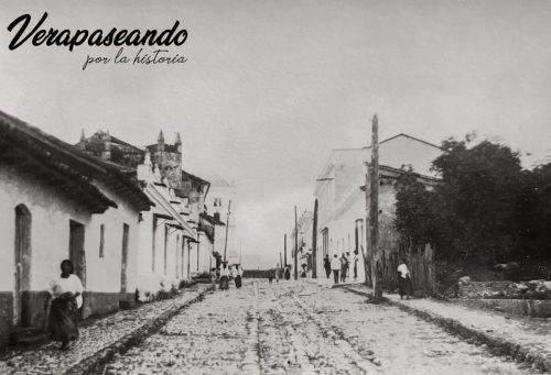 Calle Belice y Hotel Central1910-25 aprox