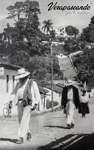Calle del Calvario de Cobán1950-60 aprox