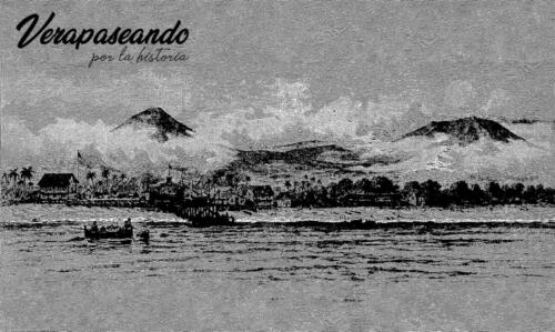 Grabado del Puerto de San José
L'UNIVERS ILLUSTRE 1890