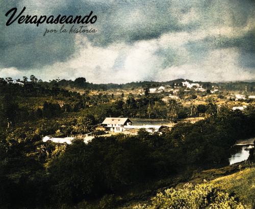 Finca Magdalena vista desde San Vicente.
1900 aprox
