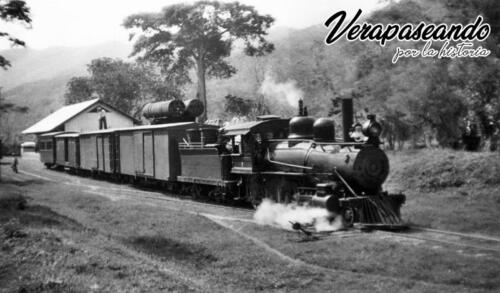#2 Locomotora 4-4-0 Baldwin llamada “Cobán” Ferrocarril Verapaz1940
