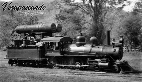 #2 Locomotora 4-4-0 Baldwin llamada “Cobán” 
Ferrocarril Verapaz
1940