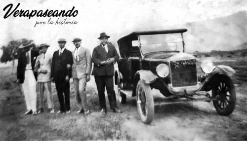 Primeros Automóviles venidos a Salamá, Baja Verapaz. Llanos de San Juan.Colaboración: Rolando Guzmán